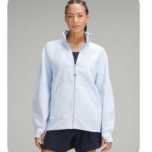 Lululemon Scuba Oversized Funnel Neck Full Zip - Size XS/S - Windmill